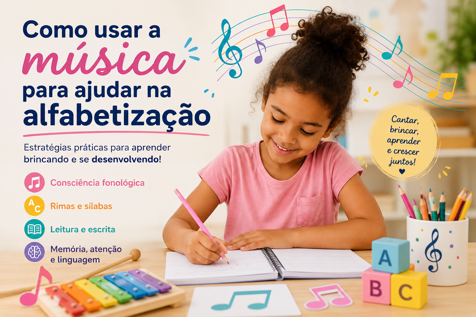 Como usar a música para alfabetizar